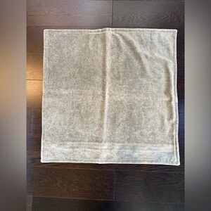 Arhaus Basil Stone Washed Velvet Square Pillow Cover